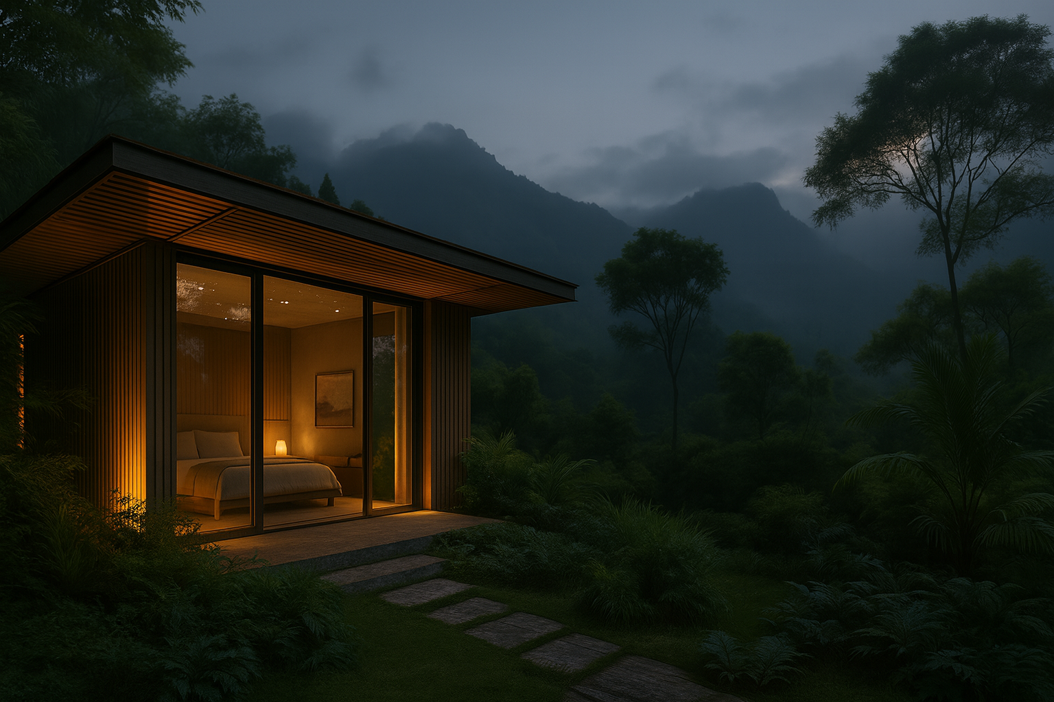 Image section 4 Villa outside