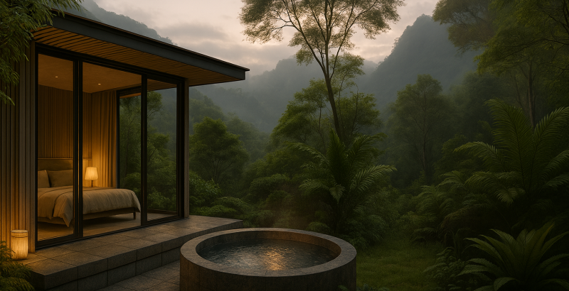 Image section 4 Villa jacuzzi